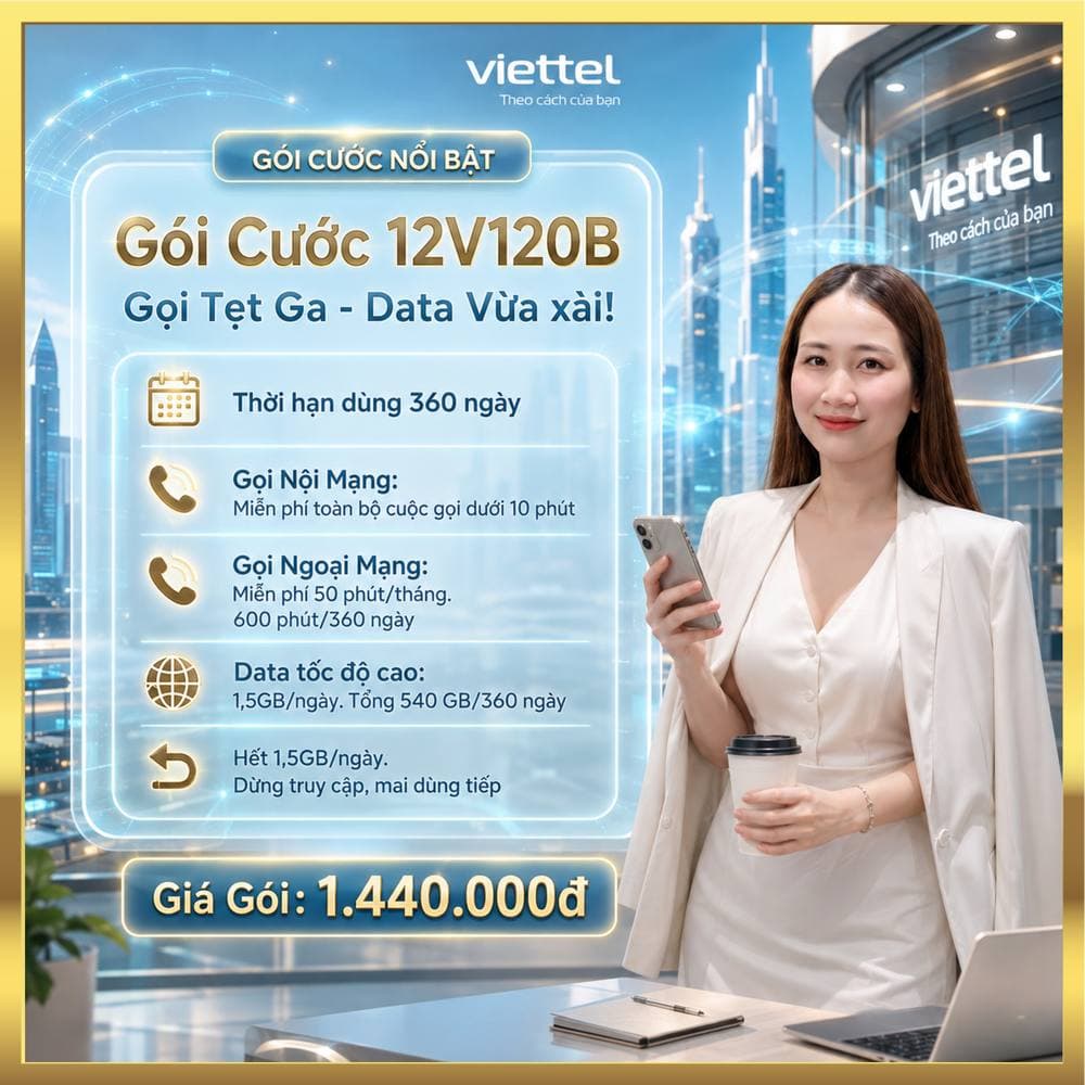 Ảnh minh họa gói 12V120B