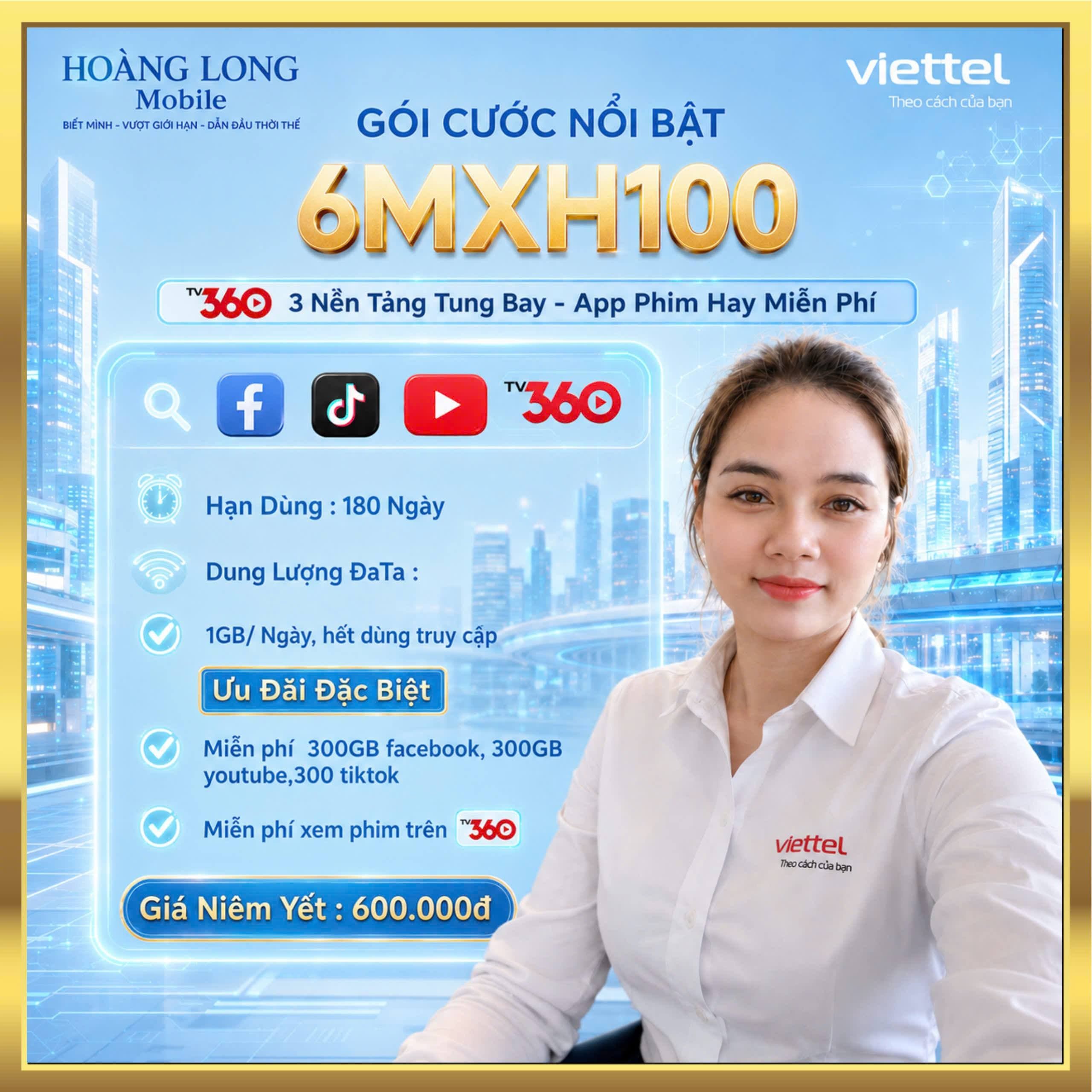 Ảnh minh họa gói 6MXH100