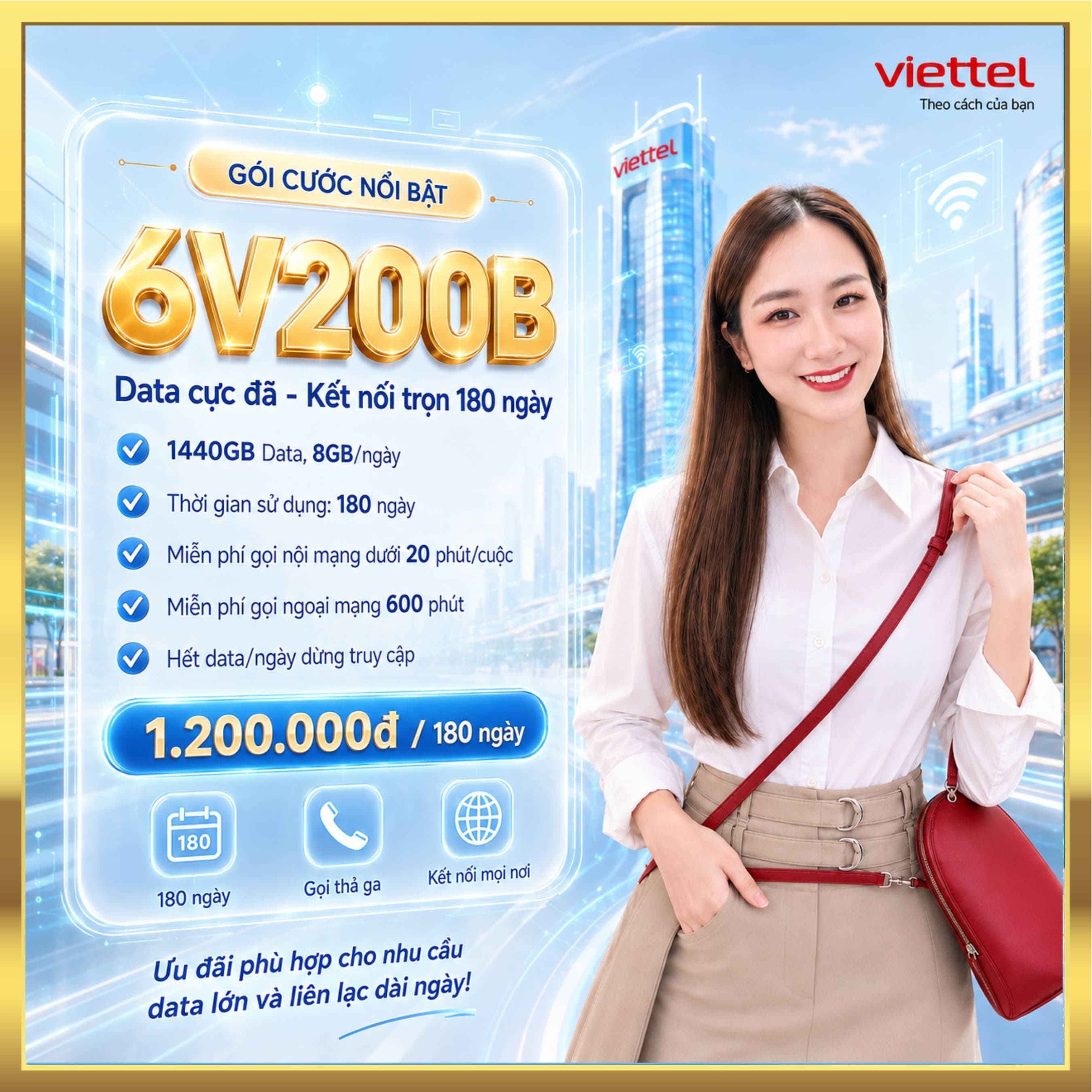 Ảnh minh họa gói 6V200B